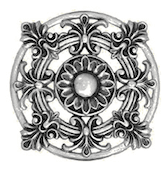 Decoratieve rozet gietijzer - 384