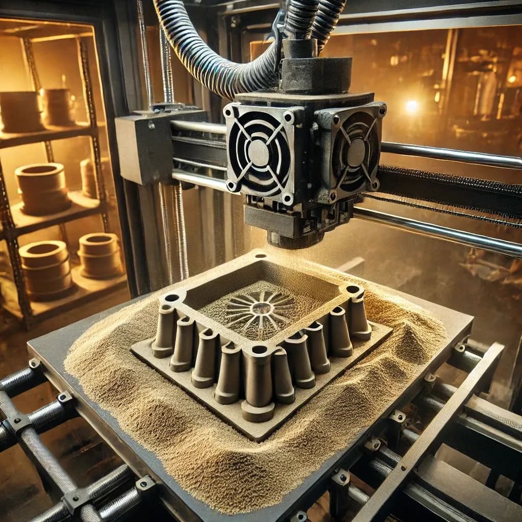 3D-gieterij Gieterij Vogeltje – additief zandprinten en prototyping