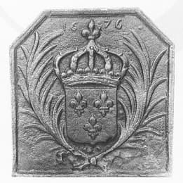 In fleurdelis en met palmen 1676 PM