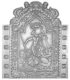 Neptunus God van de zee
