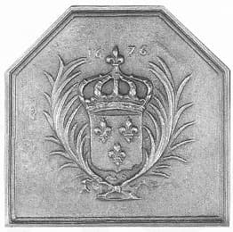 Ecu fleurdelisé en palmen 1676 GM