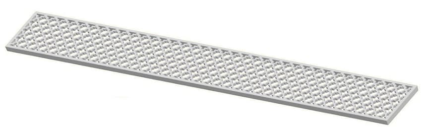 Rechthoekige grille QT