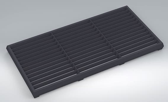Gietijzeren voetgrill GPP2