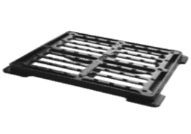 Vierkante platte grill - GPC 700