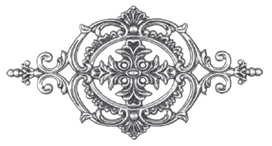 Palmette gietijzer 158